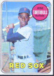 1969 Topps Baseball Cards      287     Jose Tartabull